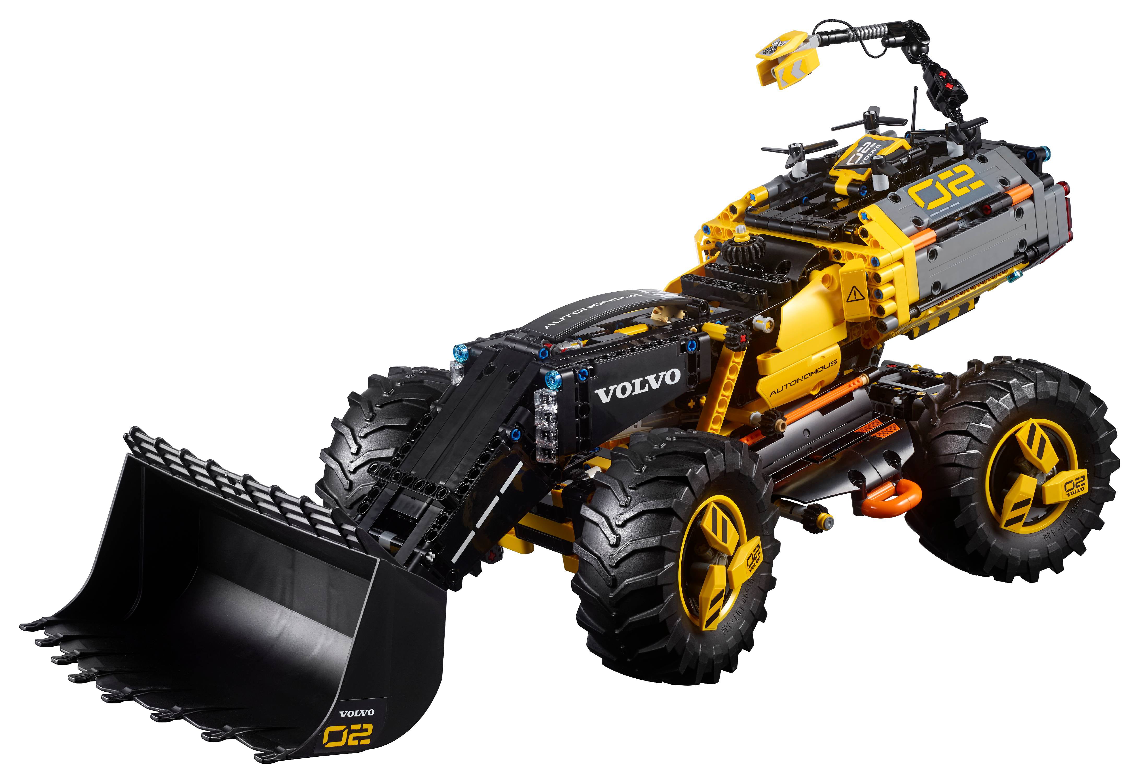 cache Herre venlig bænk LEGO Technic Volvo Concept Wheel Loader ZEUX 42081 - Walmart.com