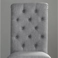 thumbnail image 3 of Roundhill Furniture Kerbau 5 Piece Transitional Polyester Foam Tufted Dining Table with Chairs, Gray, 3 of 9