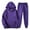15# Purple, variant on Boy's Girl's Trendy Dance Sweatsuits 2 Piece Kids Sports Hoodie Sweatshirts and Jogger Trackpants Running Exercise Set 2-13Y,Dark Purple 10-11 Years