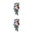 thumbnail image 4 of Maytalsory Wide Application Artificial Flower Realistic Appearance Low Maintenance Vintage purple 2Set, 4 of 6
