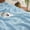 Sky Blue, variant on Waffle Blanket Size, Lightweight Breathable Soft Cooling Blanket for Bed, for Seasons, Aesthetics Decor for Couch Sofa Bedding,Sky Blue,66x90