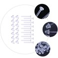 thumbnail image 4 of 100 Pcs Bouchons de Boucles d'Oreilles DIY Accessoires de Protection pour Boucles d'Oreilles, 4 of 7