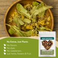 thumbnail image 2 of Linden & Raspberry Herbal Tea Loose Leaf – Fruity Tea with Raspberry Leaf & Fruit, Lemon Balm & Elderflower – No Caffeine – Naturally Calming Herbal Teas – 4oz., 2 of 8