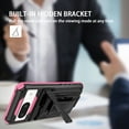 thumbnail image 3 of for Google Pixel 6 Case - Heavy Duty Phone Holster with Belt Clip | with Kickstand | Shockproof, Dual Layer Protective | Drop Protection Hybrid Case for Google Pixel 6 | Pink, 3 of 15