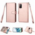 thumbnail image 2 of Samsung Galaxy Note 20 - Stylish Rugged 9-Card Wallet Case Black, 2 of 5