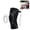 Black, variant on Adjustable Knit Knee Brace with Dial Knob Compression Knee Support, Silicone Pad & Spring Stabilizers, Sports Knee Sleeve for Running Basketball Workout Outdoor Sports