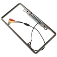 thumbnail image 2 of Car Rear View Backup Camera 8 IR Night Vision US License Plate Frame CMOS Chrome, 2 of 3