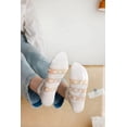 thumbnail image 4 of CoCozhu 5/10 Pairs Crystal Glass Socks for Women, Summer Transparent Thin Ankle Socks with Cute Pattern Designed, 4 of 7