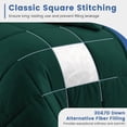 thumbnail image 3 of Bedding Comforter Down Alternative Queen Size, Cooling Duvet Insert with Corner Tabs and Box Stitched, Lightweight Bedding Quilted Comforter for All Season, Green, 3 of 8