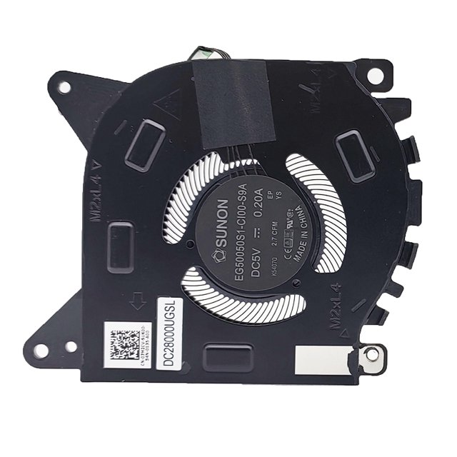 Nouveau Ventilateur Refroidisseur de Refroidissement pour Ordinateur Portable CPU GPU pour Dell Alienware X15 R1 R2 P111F P111F001 082VD4 0V0G61 07M2CV 02H5HD ND85C37 ND85C38 07M2CV Ventilateur