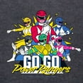 thumbnail image 3 of CafePress - Go Go Power Rangers Group Shot - Mens Hooded Shirt, 3 of 3