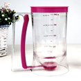 thumbnail image 1 of Dispensador de masa para panqueques – Herramienta imprescindible en la cocina para panqueques, magdalenas, gofres, mezclas de muffins, crepes y pasteles perfectos – Suministros para hornear, 1 of 5