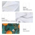 thumbnail image 2 of Yayeee Kitchen Hanging Hand Towels Set of 2 with Loop Bathroom Absorbent Tie Towel, Orange Leaves, 2 of 7