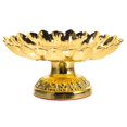 thumbnail image 1 of Temple Fruit Bowl Alloy Offering Plate with Storage Function in Gold, 1 of 5