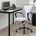 thumbnail image 2 of FDW Ergonomic Office Chair, Swivel Rolling, Lumbar Support for Men, Women(White), 2 of 7