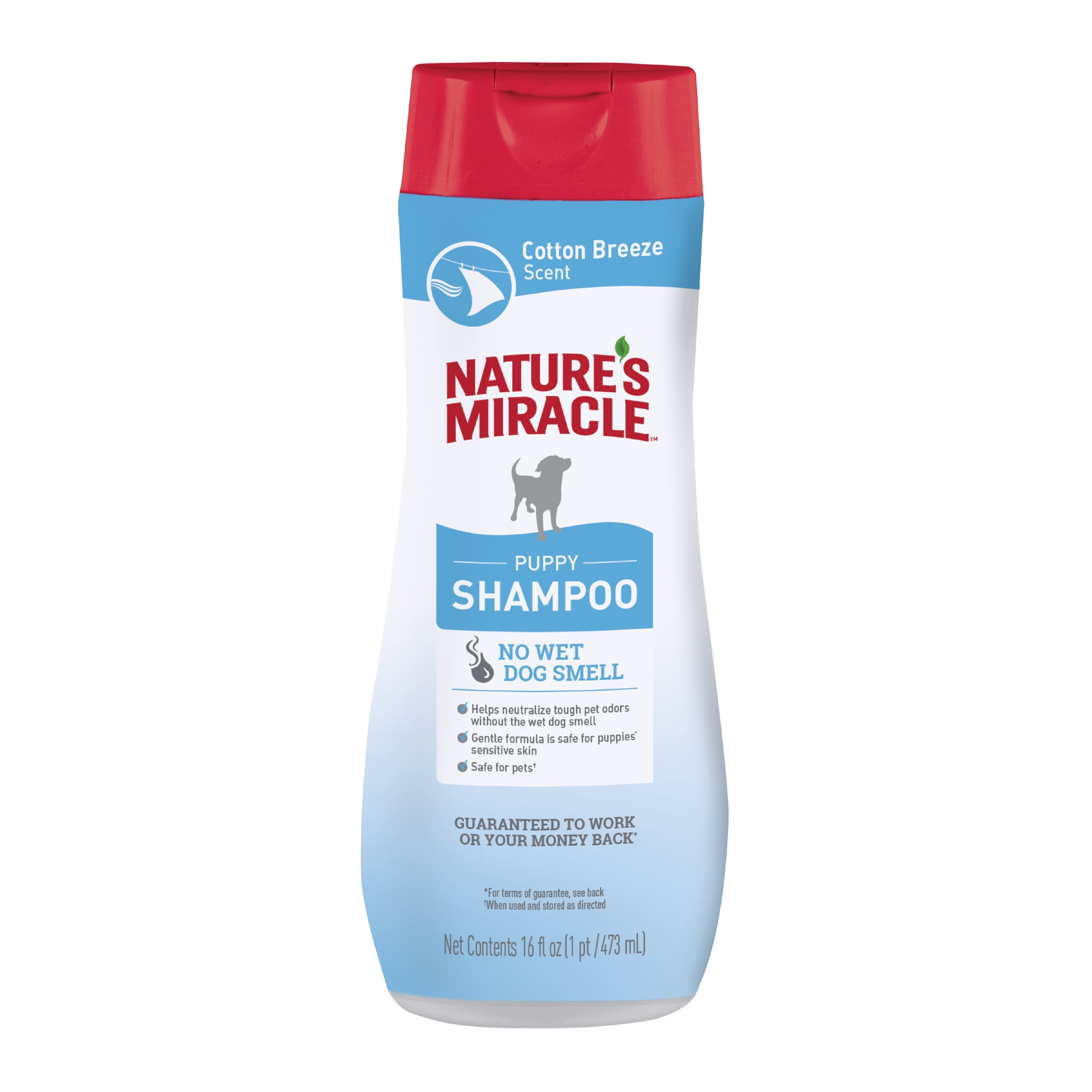 Nature’s Miracle Puppy Shampoo, 16 Ounces, Cotton Breeze Scent