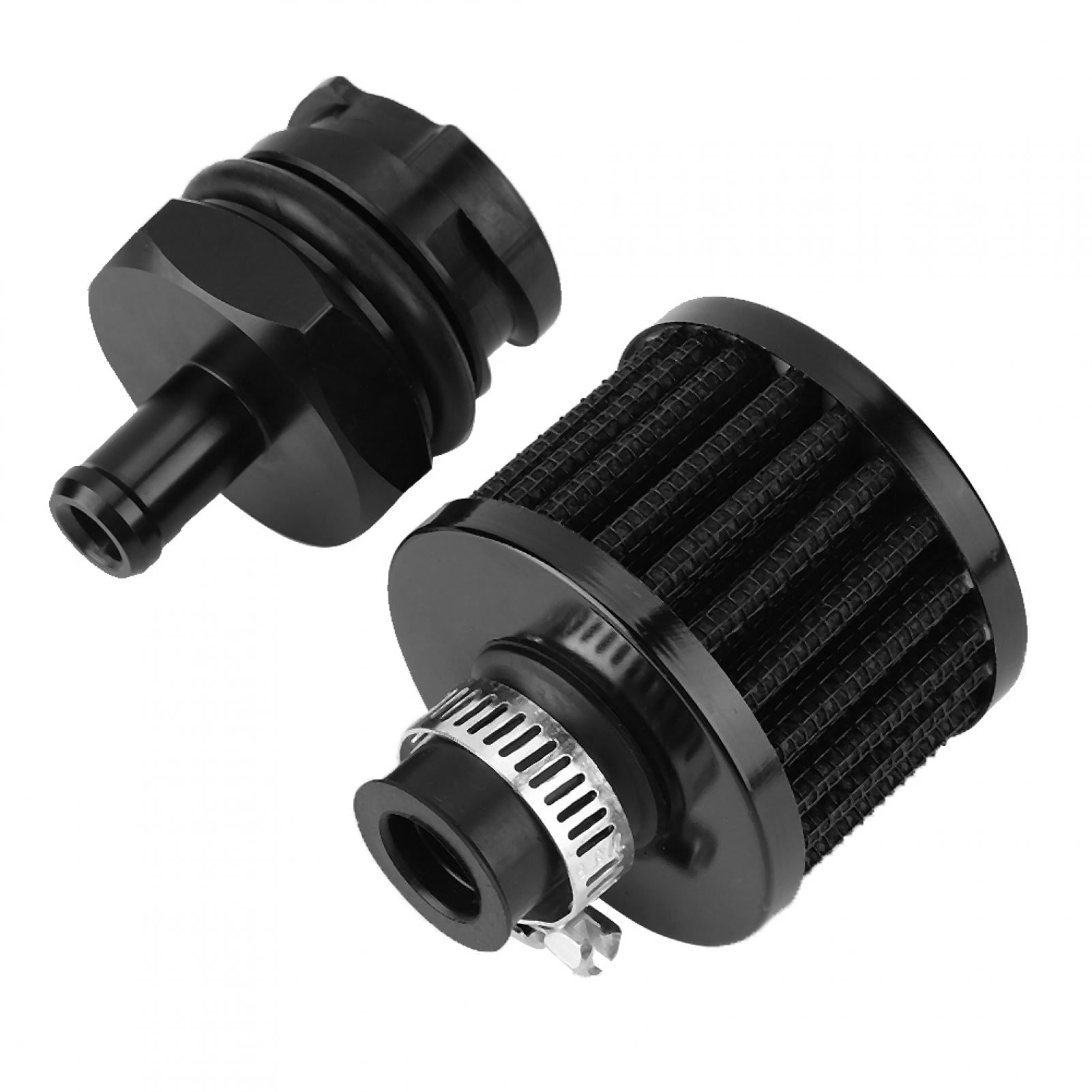 Brrnoo Valve Cover Oil Cap, Billet Aluminum Oil Cap With Breather