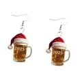 thumbnail image 5 of Segolike 6xChristmas Earrings Christmas Costume Accessories Gift for Club Proms Holiday, 5 of 8