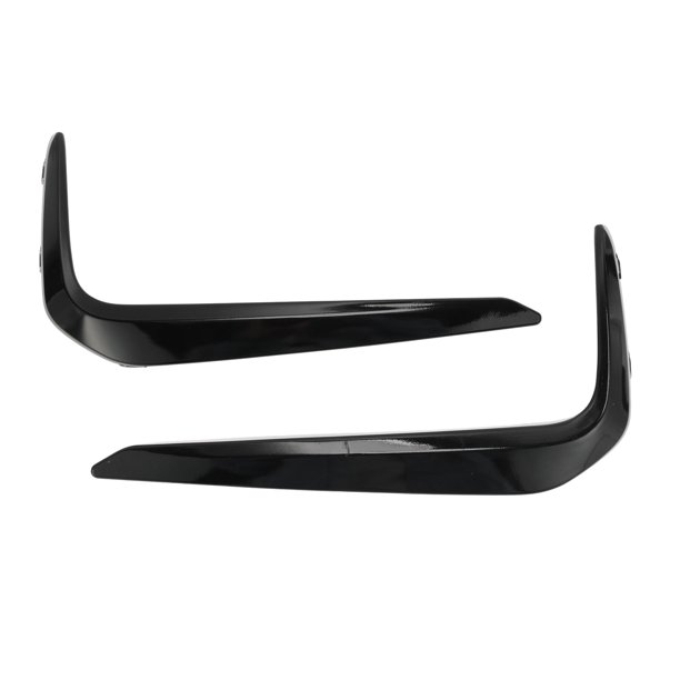 Cubierta de Luz Antiniebla Frontal Izquierda y Derecha, Parachoques Frontal, No.51118070541, Moldura de Luz Antiniebla para BMW 5-Series G30 G31 M-Sport, Negro Brillante, ABS