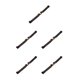 thumbnail image 3 of Qarigey Banda de cintura Estilo simple Cinturones de correa de nudo de lazo para vestidos Chicas adolescentes Negro Negro 5piezas, 3 of 6