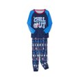 thumbnail image 6 of KelaJuan Family Christmas Pajamas Sets,Round Neck Long Sleeve Tops +Long Pants for Unisex Nightgown, 6 of 8