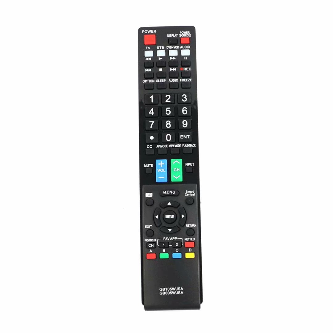 New Remote replacement GB005WJSA GB105WJSA for Sharp AQUOS TV BDAMS20