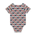 thumbnail image 2 of Rocae Dachshund Dog Heart for Baby Climbing Clothes Soft Baby Romper for Active Infants Comfortable and Breathable Crawling Jumpsuit Unisex Baby Outfit 2 Years, 2 of 8