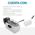 thumbnail image 4 of Freidora Electrica Onof Profesional Acero Inoxidable 3.5 L, 4 of 6