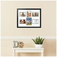 thumbnail image 2 of ArtToFrames Collage Photo Picture Frame with 1 - 5x7 and 5 - 4x6 Openings, Framed in Black with Super White and Black Mats (CDM-3926-167), 2 of 8