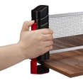 thumbnail image 4 of Table Tennis Net, Ping Pong, Extensible, 180 Cm Wide, Clips Up To 5 Cm Thick, Black/red., 4 of 5