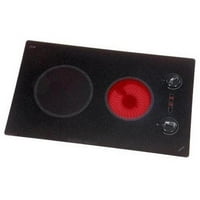 Kenyon B41511 6-1/2 and 8 Inch Mediterranean 2-Burner Electric Cooktop with Analog Control UL, 240-volt