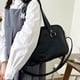 thumbnail image 5 of Minnieouse Bolso de hombro de PU informal japonés, opción moderna y práctica para estudiantes, bolso japonés Bolsas de mensajero y de hombro negro, 5 of 6