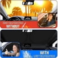 thumbnail image 5 of Gmogad Windshield Sun Shade American Flag USA Patriotic Design Foldable Car Front Window Sunshade For Sedans SUV Truck Red, 5 of 6