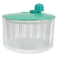 thumbnail image 4 of Raindrops Vegetable Dryer Salad Water Drainer Manual Fruit Dryer Kitchen Drying Tool 2.5L, 4 of 8