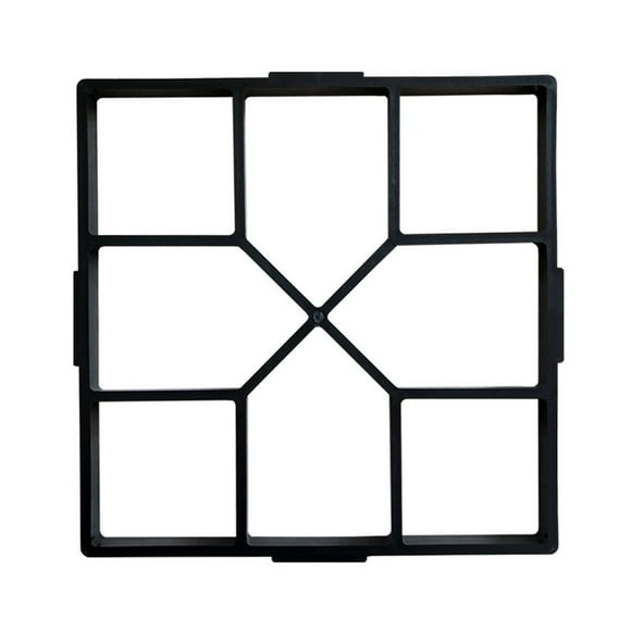 Garden Pavement Mold Garden Walk Pavement Concrete Mould Manually Paving Molds black