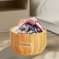 thumbnail image 6 of IPEWLEX Imitation Rattan Flower Basket, Woven Storage Basket, Decorative Plant Pot, Durable Home Organizer, Easy to Clean, 6 of 6