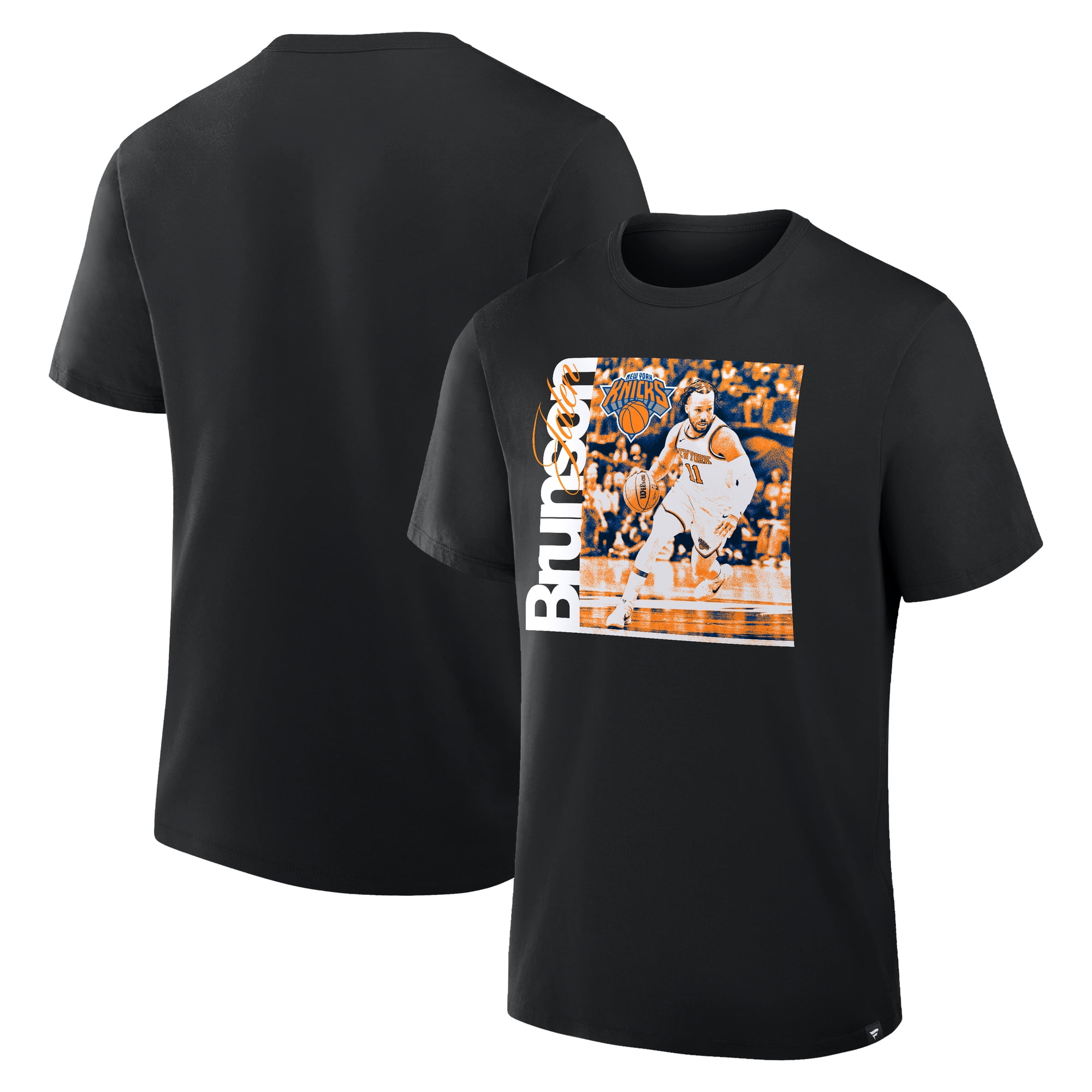Men's Jalen Brunson Black New York Knicks Legacy T-Shirt