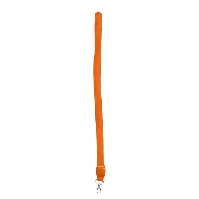 LED Dog Collar Reflective Anti Fading DIY LOGO LED ID Card Square Box Lanyards for Pet DogsOrange
