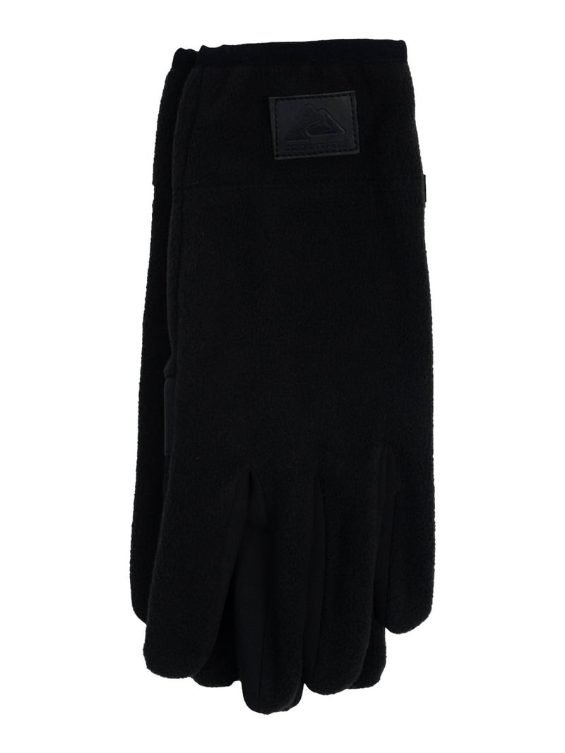 Ozark Trail Mens Fleece Gloves, Black - Walmart.com