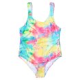thumbnail image 1 of Traje de baño HUOGUO, traje de baño de una sola pieza con estampado de tallas grandes para mujer, 1 of 2