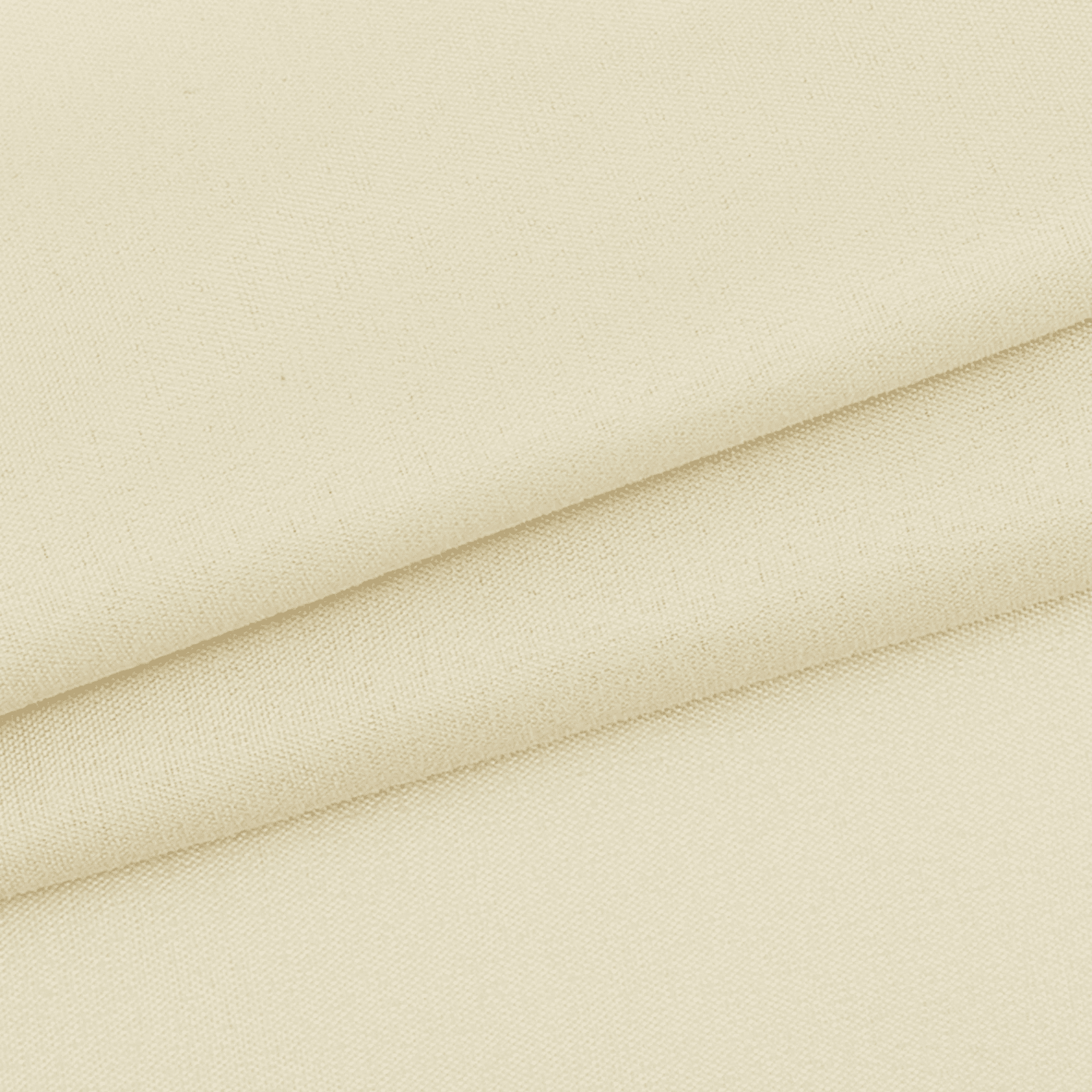 Mrs Awesome Waterproof Fabric Shower Curtain Liner Microfiber with 3 Magnets, Cream -72"x72"