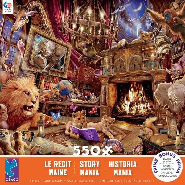 CEACO Story Mania 550 Piece Puzzle