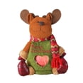 thumbnail image 1 of Ounissouiy Lindo bolso de muñecas de Navidad regalos transparentes caramelo fruta dibujos animados muñeco de nieve forma contenedor Noel bolso niños Kits de decoración para fiestas Alce Ounissouiy HA070786-03, 1 of 6