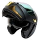 thumbnail image 4 of Casco Para Motociclista Sayto 2W Mate Fury Abatible Gafas Con Led Certificado Talla L, 4 of 4