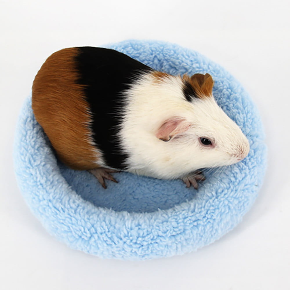Cage Fleece Warm Pad Hamster Sleeping Bed Small Animal House Guinea Pig Mat 