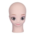 thumbnail image 1 of Xuanheng Mannequin Tête Anime Cosplay Modèle de Tête de Poupée Mignon Robuste Stable Gris Yeux, 1 of 8