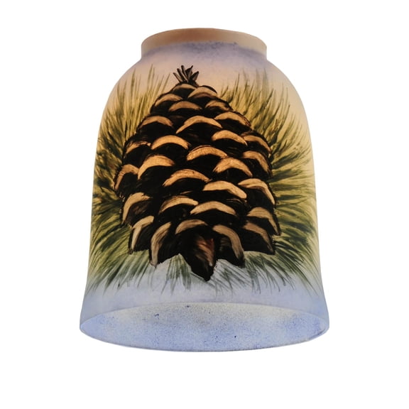 Meyda Tiffany 49536 Pinecone 5.5" Tall Lamp Shade