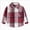 Red_0826, variant on 6-7T Little Kids Boys Long Sleeve Plaid Dress Shirts 3 6 9 12 18 24 Months 2T 3T 4T 5T 6T 7T 8T Kids and Toddlers Casual Button Up Collared Shirt Blouses