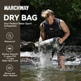 thumbnail image 2 of Floating Waterproof Dry Bag Backpack 5L/10L/20L/30L/40L, Roll Top Sack Keeps Gear Dry for Kayaking, Rafting, Boating, Swimming, Camping, Hiking, Beach, Fishing, 2 of 5