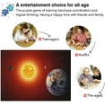 thumbnail image 4 of Dreamtimes Solar System 500 Piece Jigsaw Puzzle, Wall Artwork Puzzle Games for Adults Teens 20.5" L X 14.9" W, 4 of 7